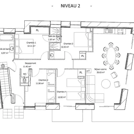 Διαμέρισμα 10 Personnes Proche Pistes Et Commerces Belle Vue